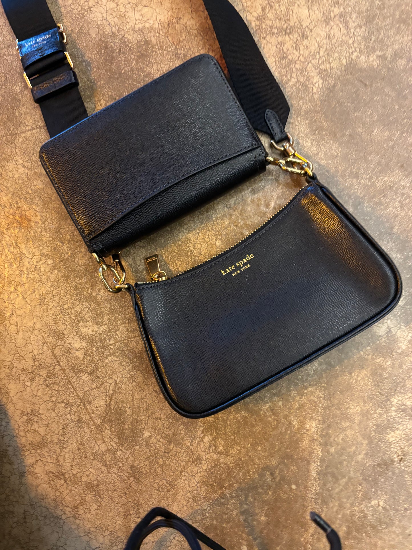 Kate Spade Double Up Crossbody - new