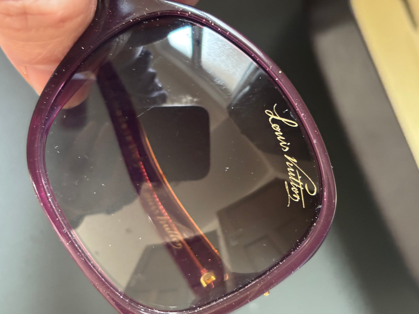 Louis Vuitton Glitter Sunglasses