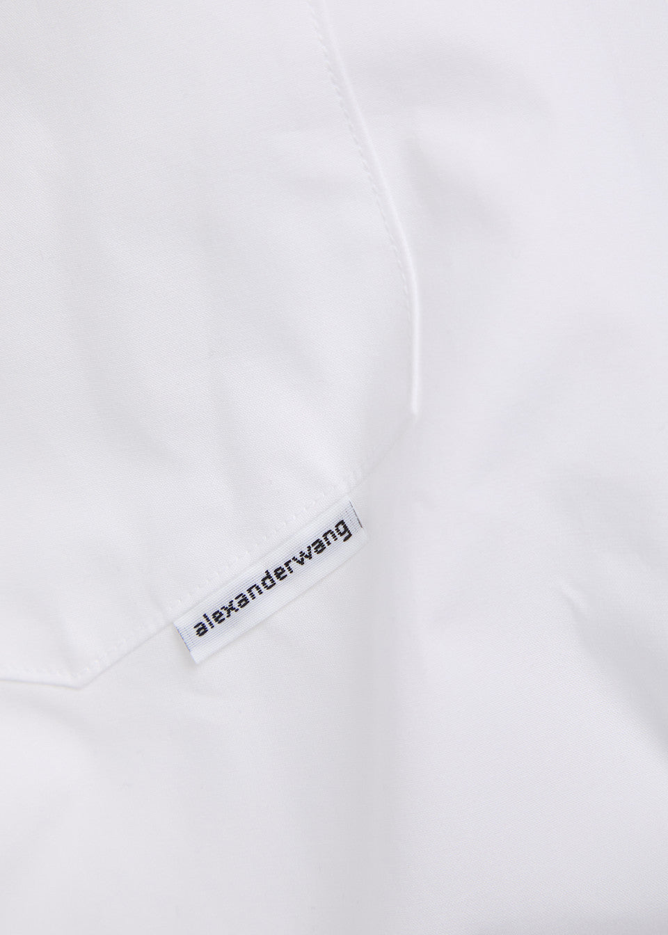 Alexander Wang White Cotton Oversized Shirt