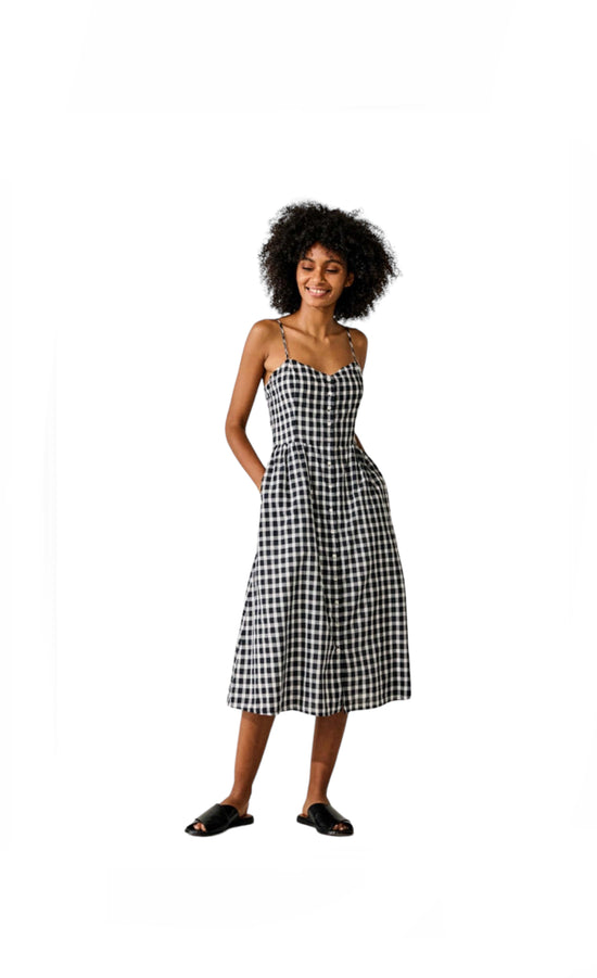 Bellerose black White Gingham Sundress