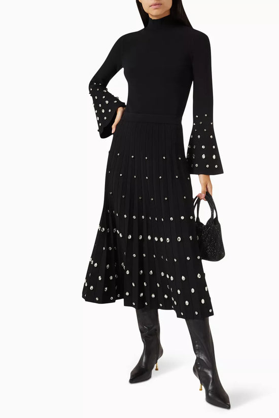 Simkhai Crystal Skirt