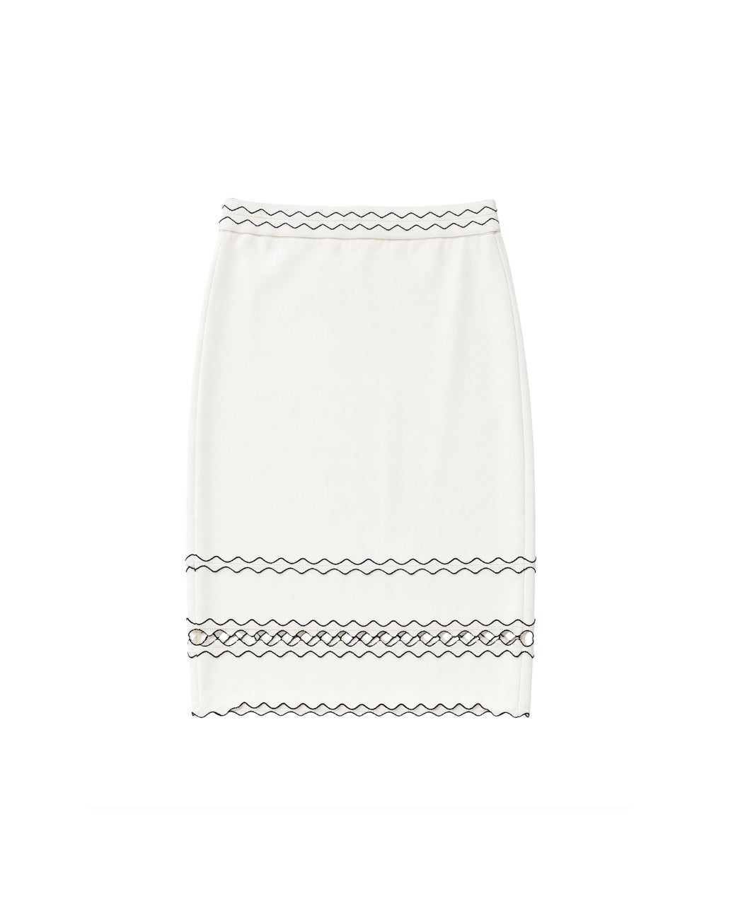 Alexander McQueen Fine Knit Stretch Skirt