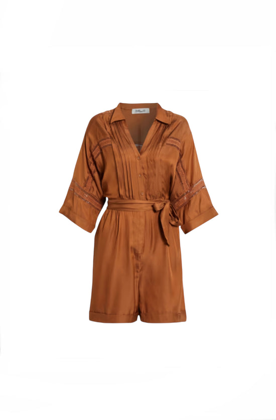 Diane Von Furstenberg Silk Playsuit