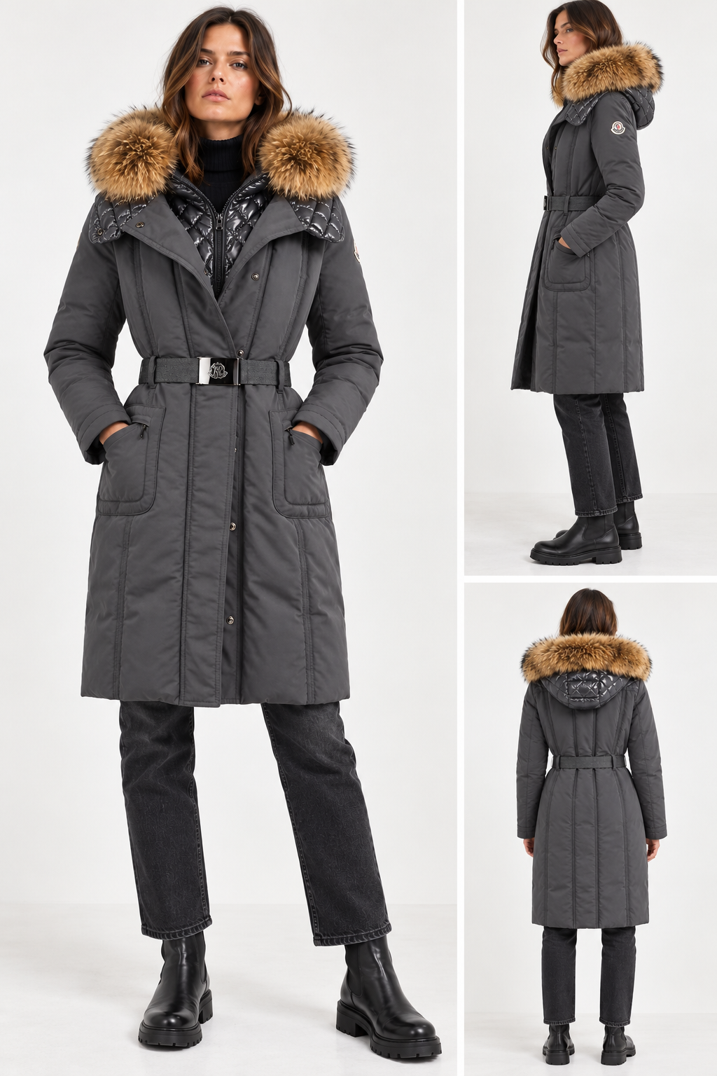 Moncler Romney Mid Length Coat