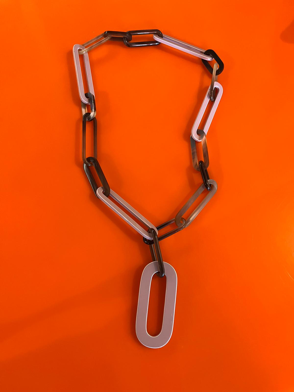 Hermes Large Link Necklace