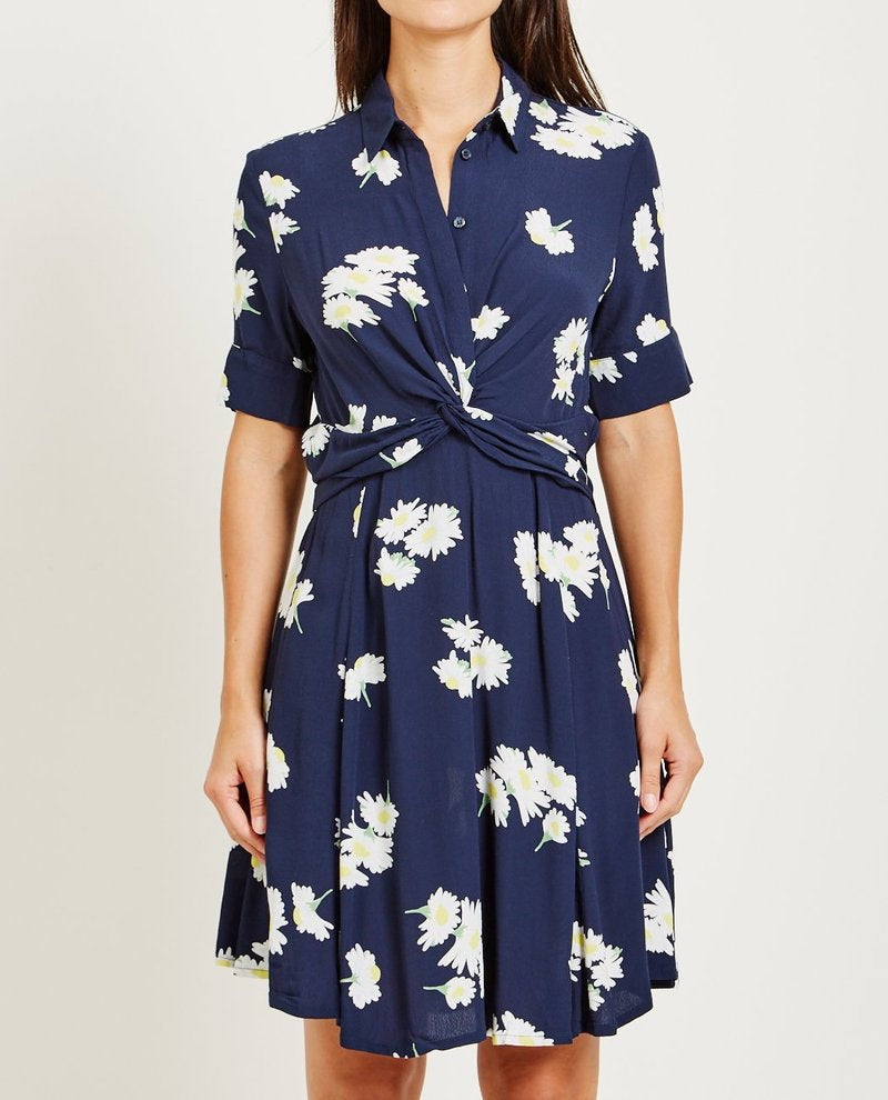Ganni Floral Print Dress