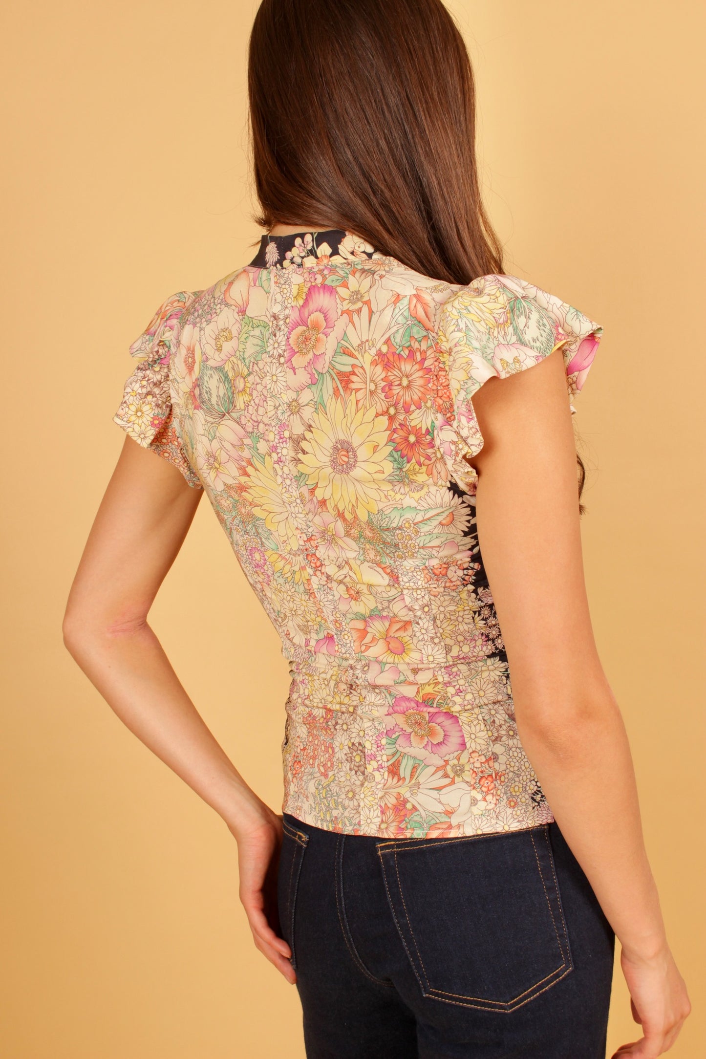 Gucci Silk Floral Blouses