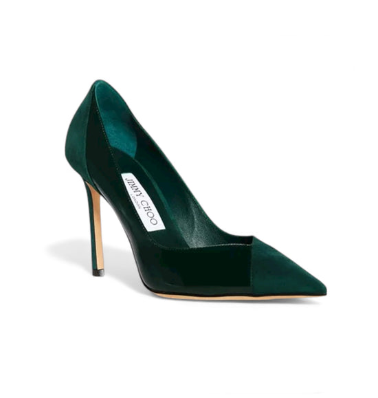 Jimmy Choo Dark Green Pumps