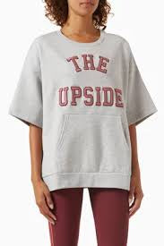 The Upside S/S Grey Sweat