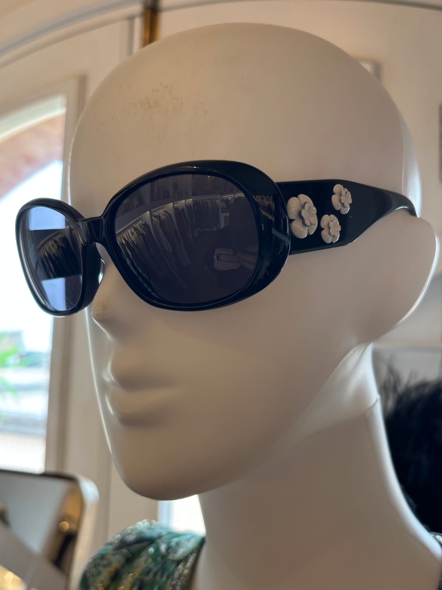 Chanel Camellia Sunglasses