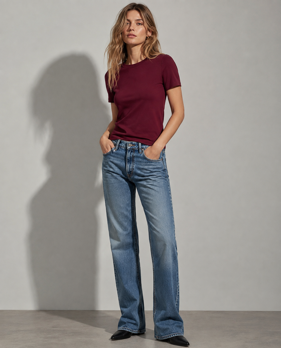 Flore Flore Wine T Shirt