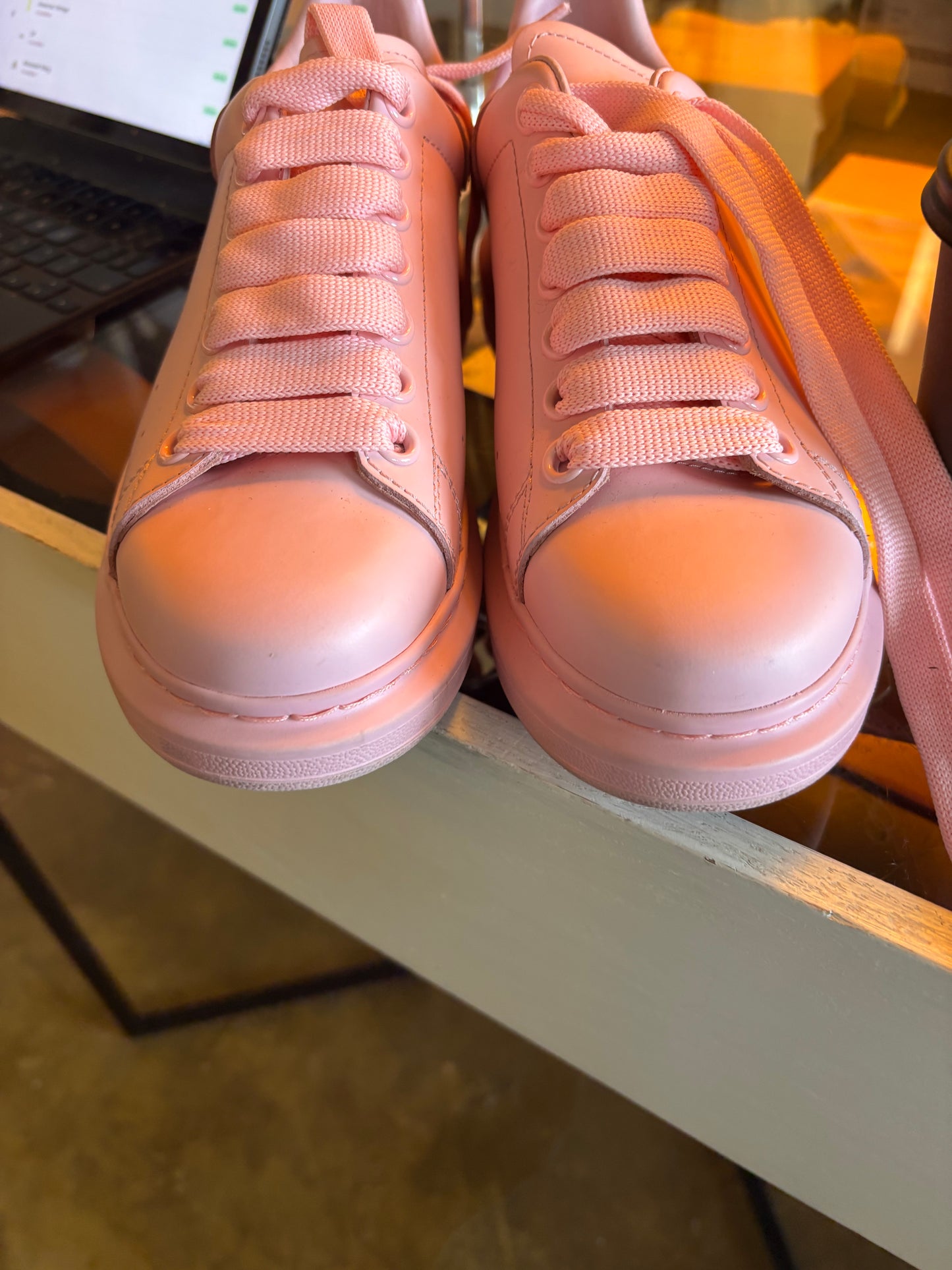 Alexander McQueen Pink Trainers