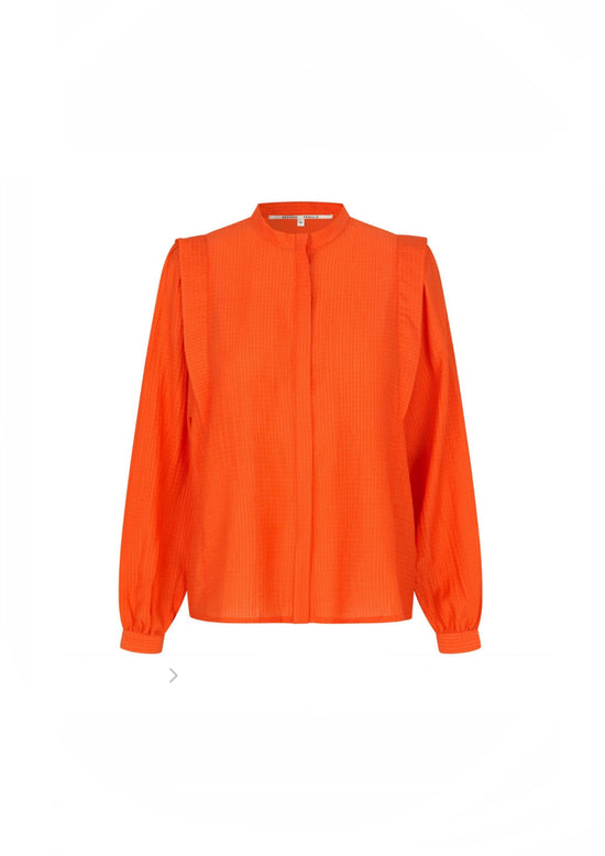 Second Female Orange Blouse