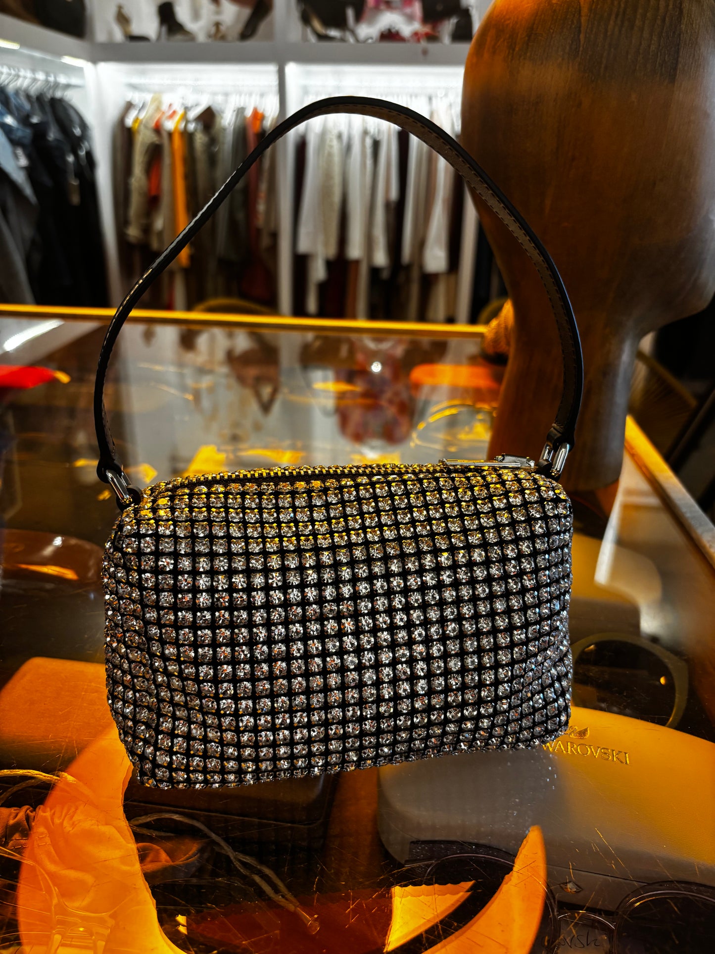Alexander Wang Heiress Crystal Bag