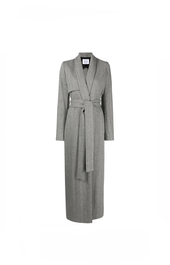 Galvan Herringbone Cashmere/Wool Coat - nwt