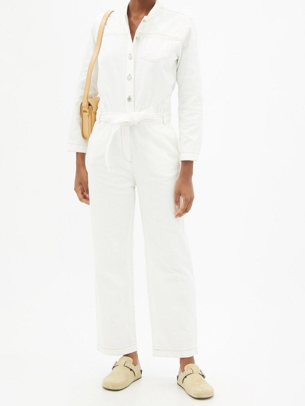 A.P.C. Denim Jumpsuit