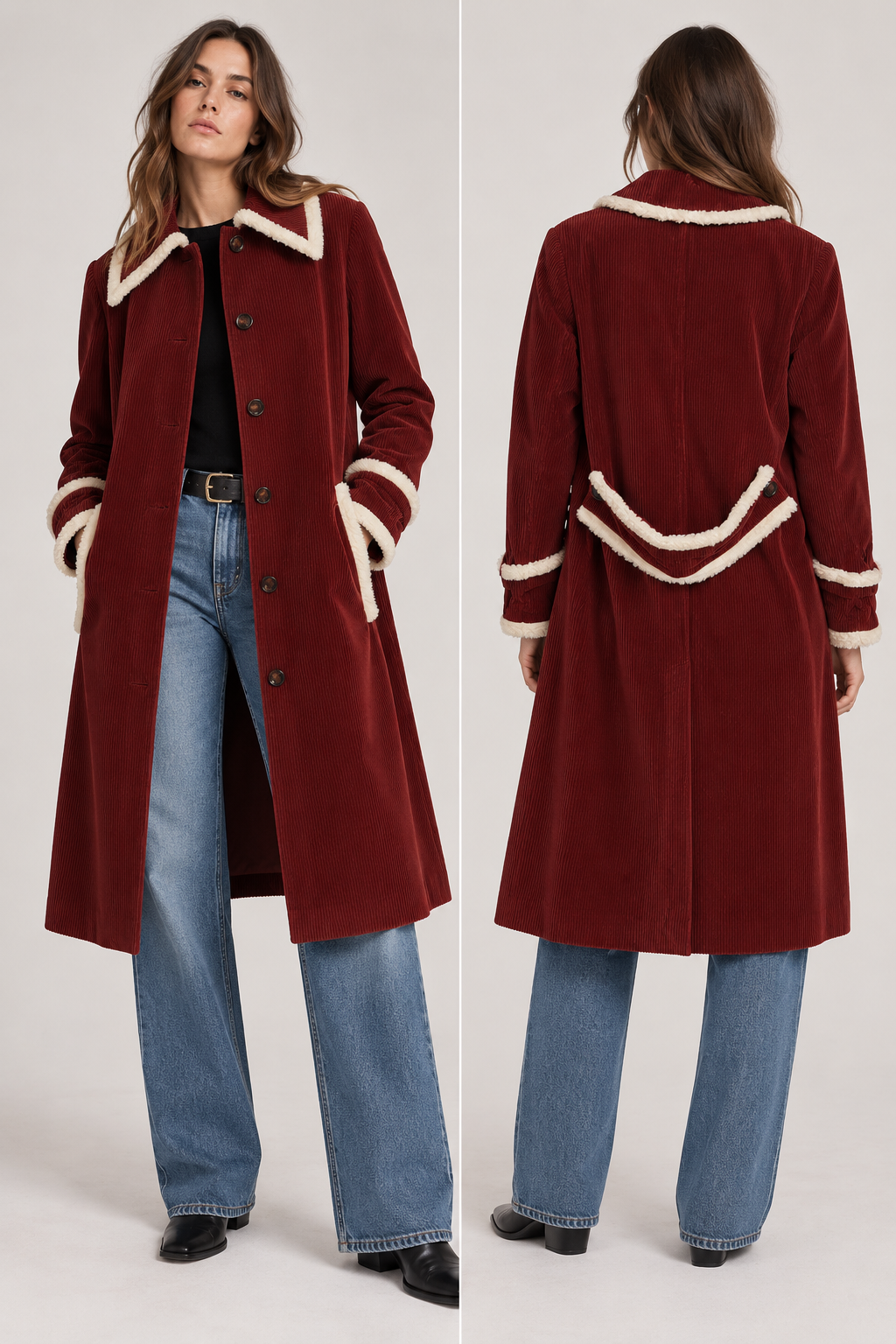 L’Autre Chose Corduroy Coat - nwt