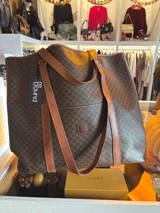 Celine Vintage Macadam Tote