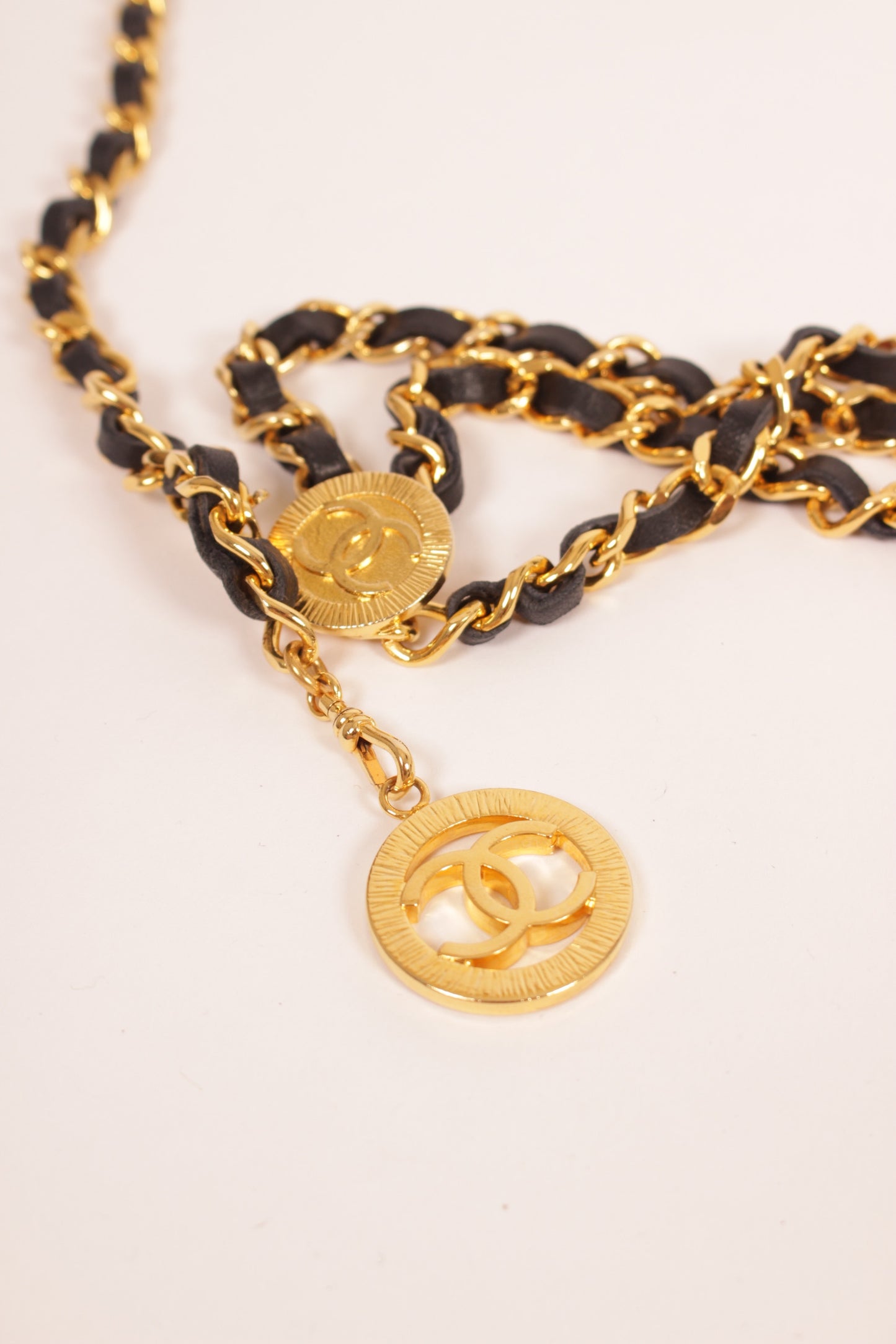 Vintage Chanel Gold Chain Belt