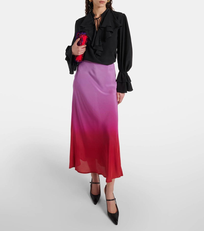 Rixo Ombré Skirt