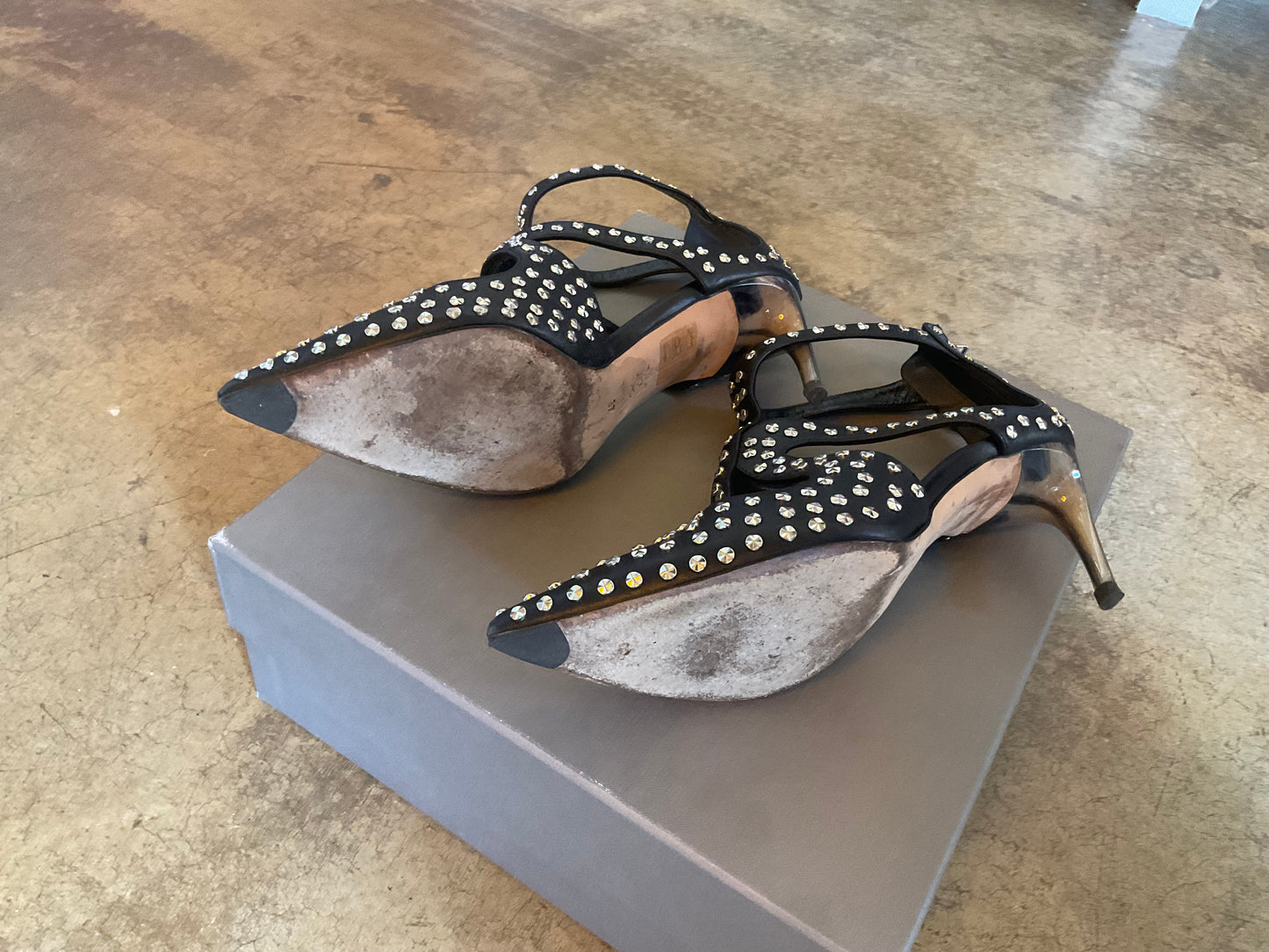 Alexander McQueen Horn Heels