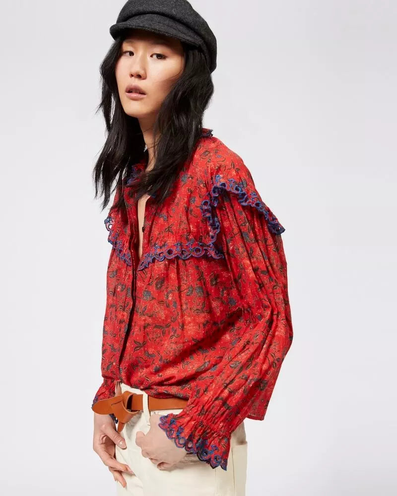 Isabel Marant Red Blouse