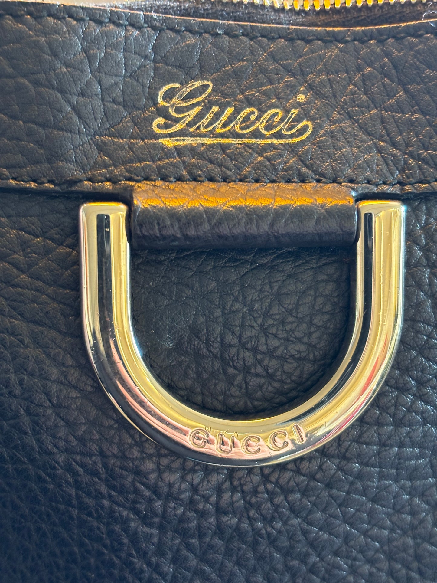 Gucci Black Hobo Bag