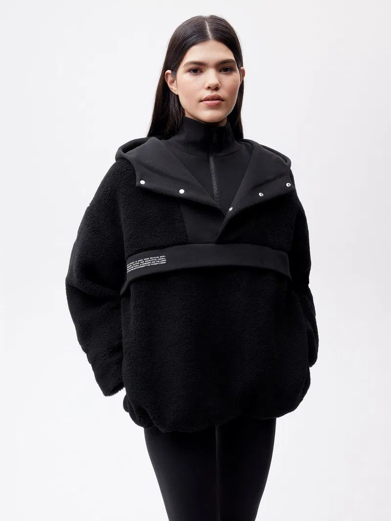 Pangaia Recycled Wool Fleece Half Zip