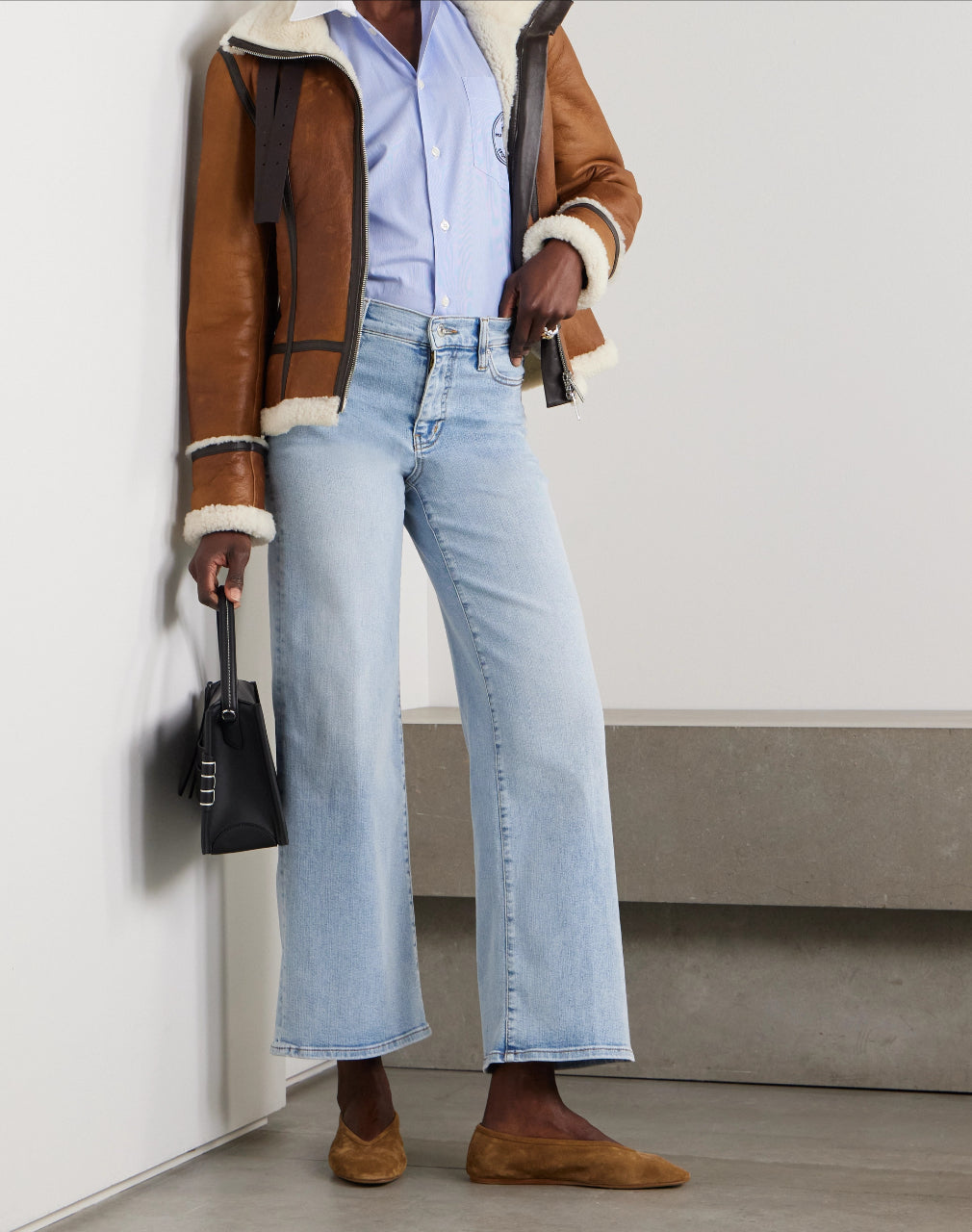 Frame Le Slim Palazzo Pants - current season