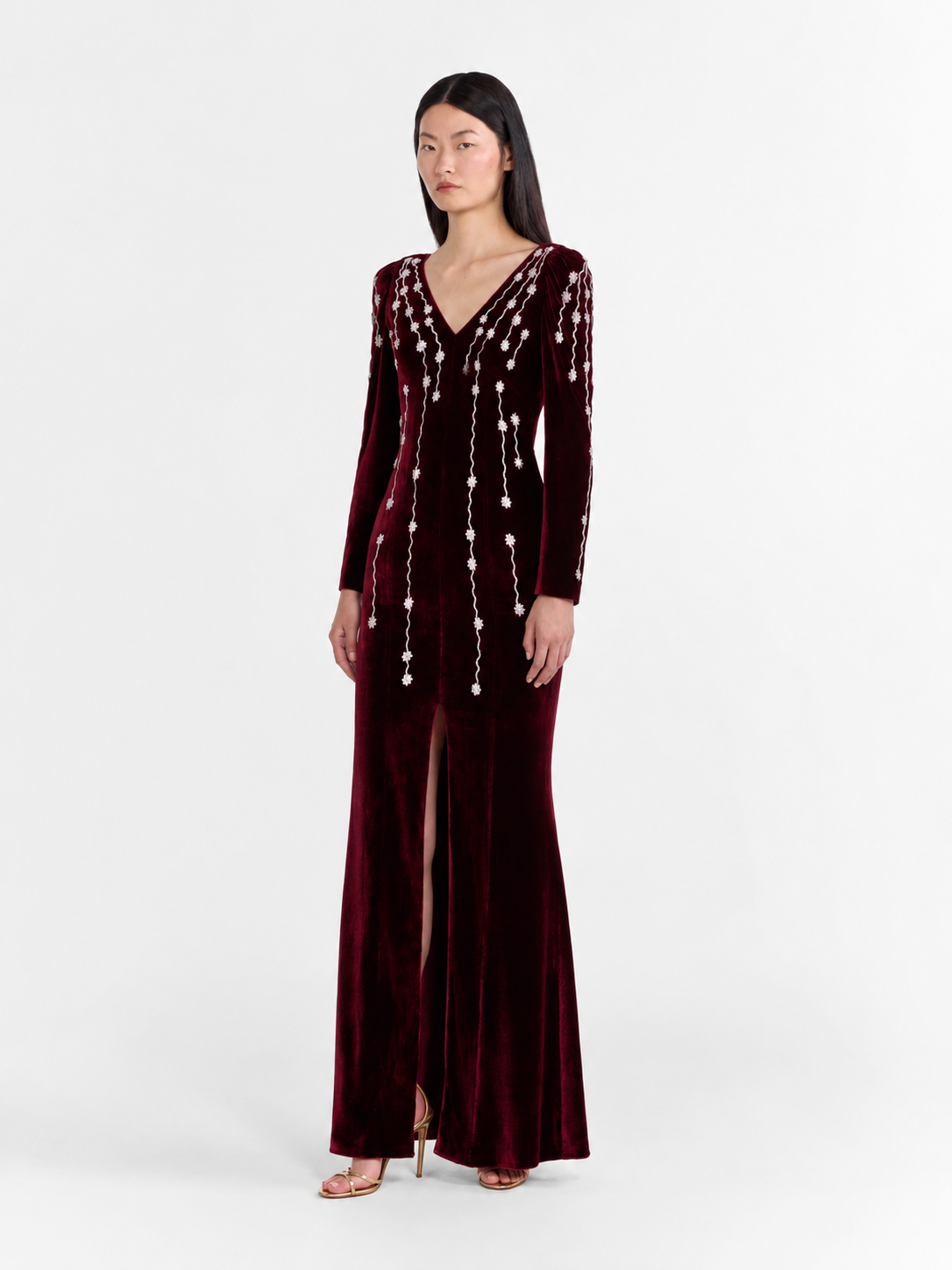 Saloni Joni Velvet Dress - current season