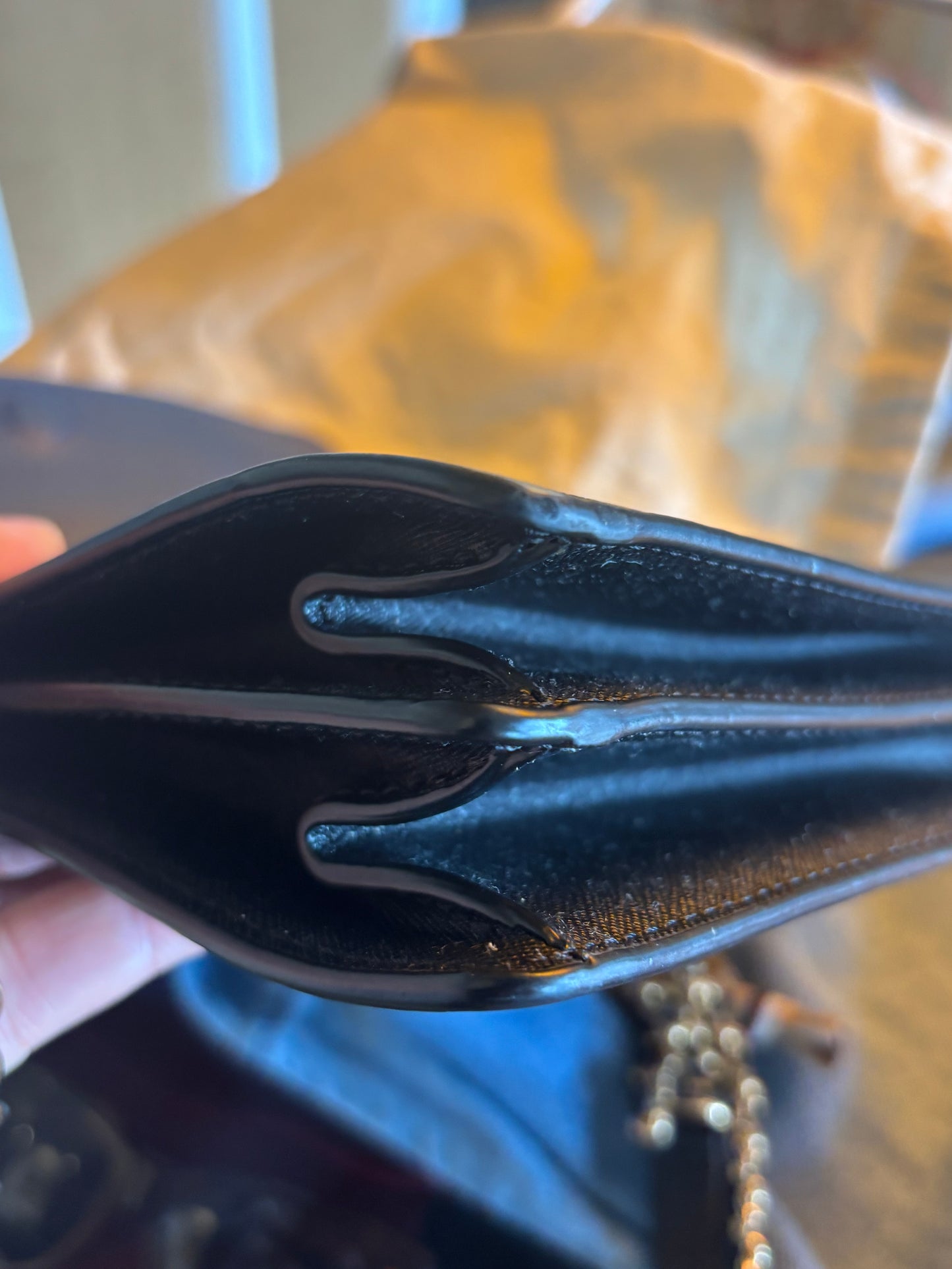 Tory Burch Robinson Black Leather Bag