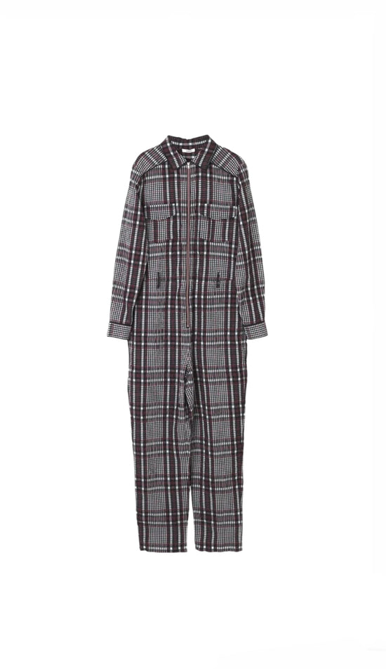 Ganni Seersucker Jumpsuit