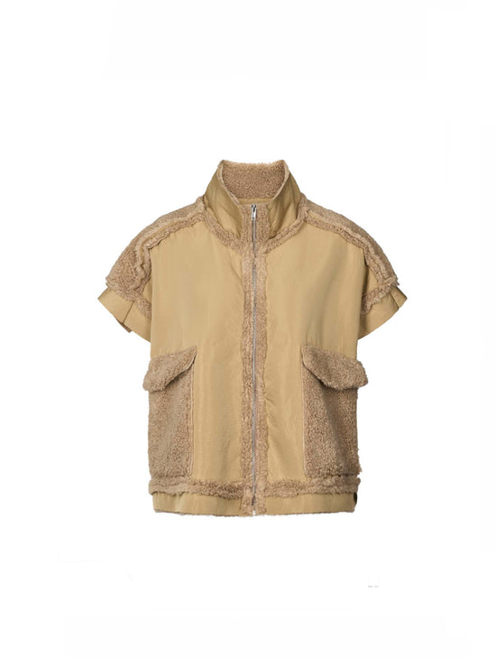 Rabens Saloner Faux Shearling Vest