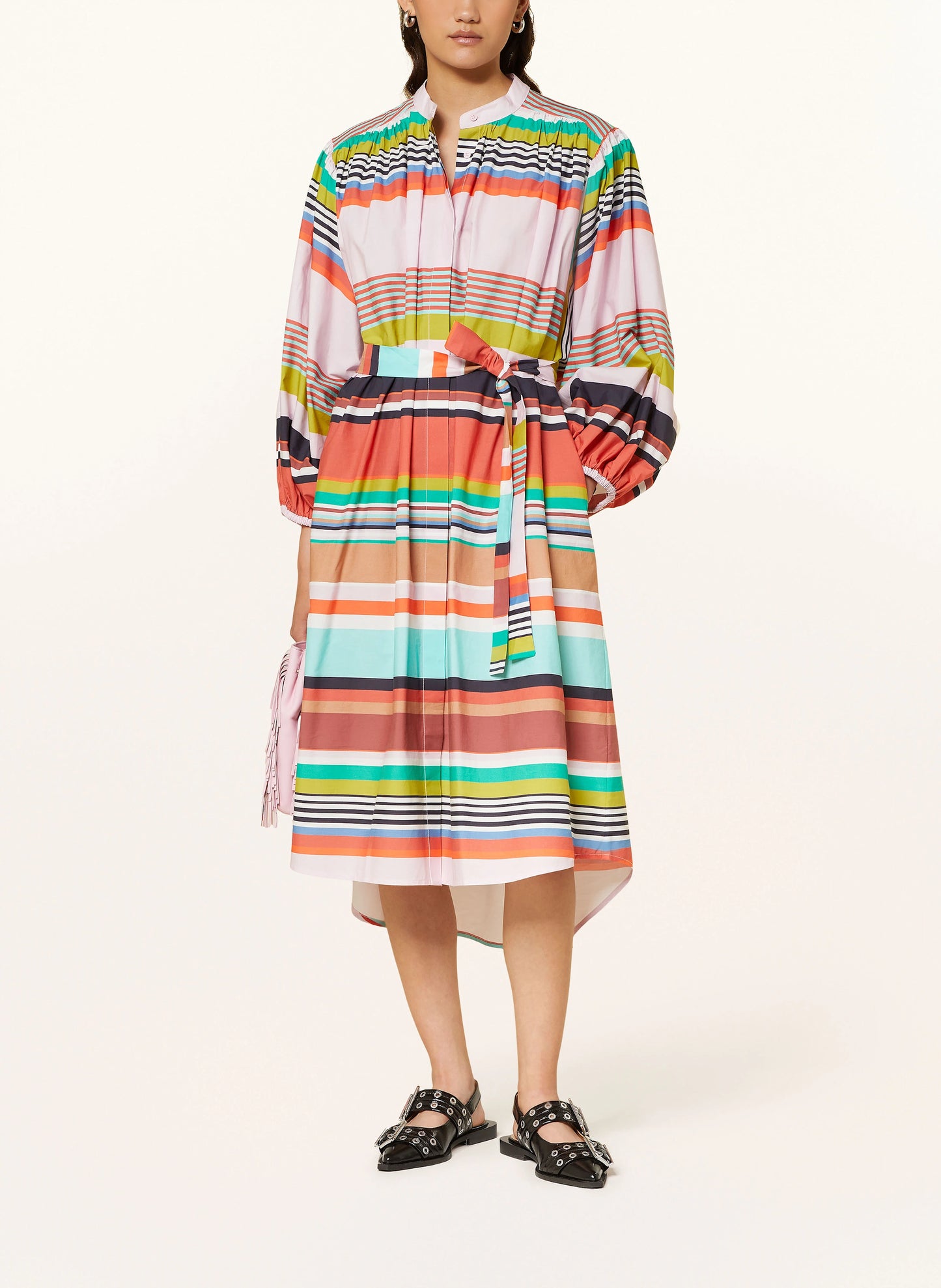 Essentiel Antwerp Cotton Stripe Dress