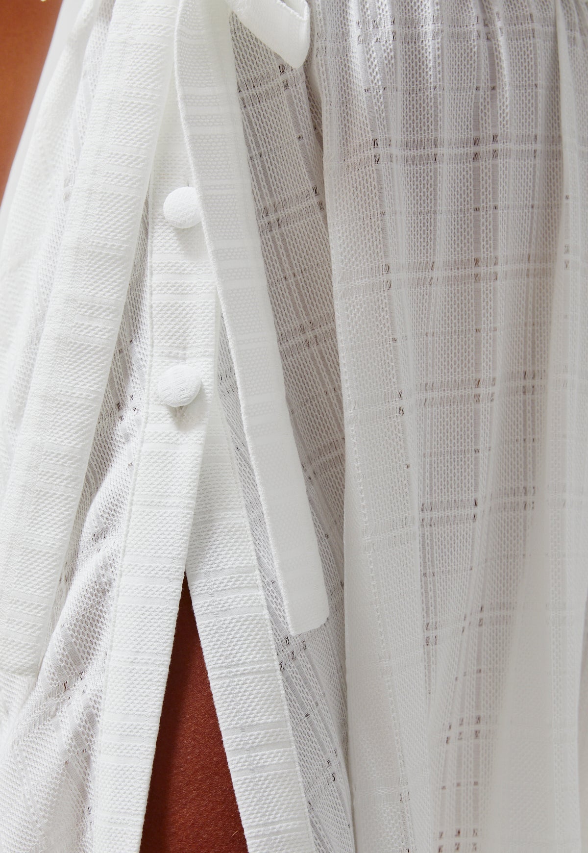 Lisa Marie Fernandez White Skirt