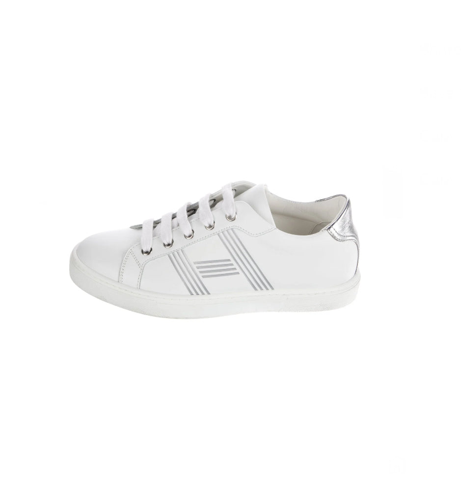 Hermes Silver H Trainers