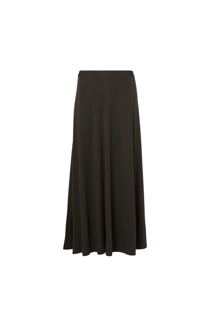 Toteme Chocolate Slinky Skirt