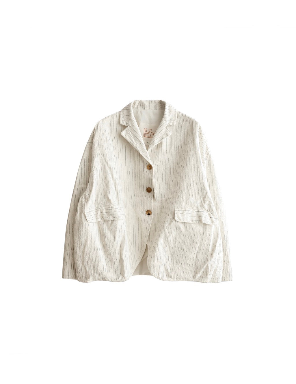 Hannoh Wessel Cream Striped Jacket