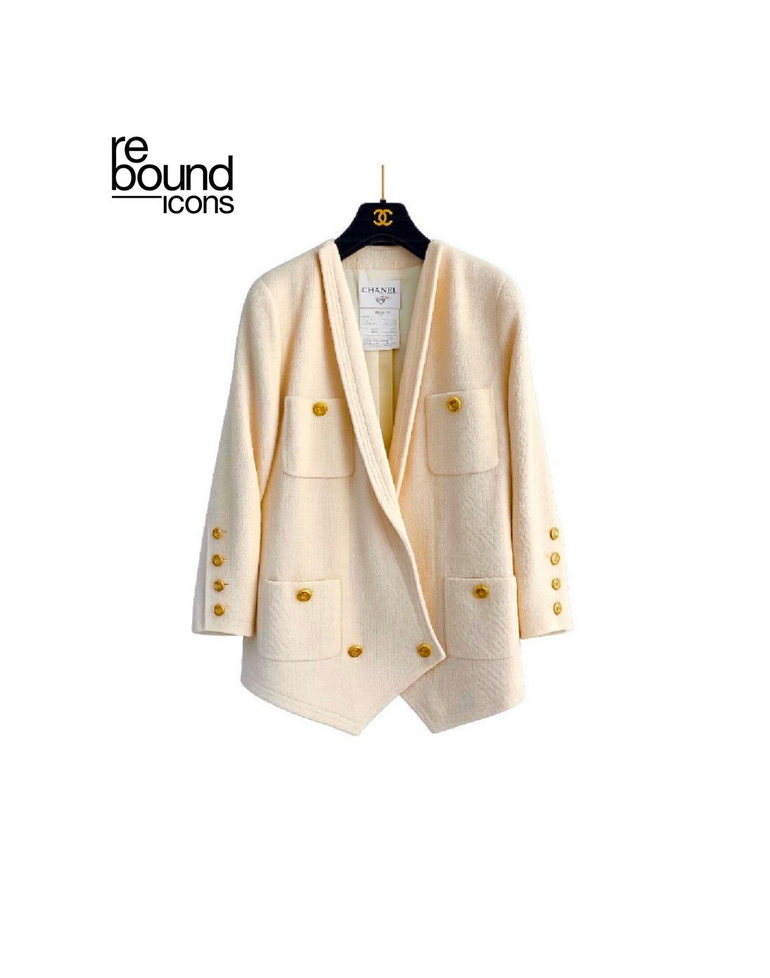 Vintage Chanel Cream Blazer