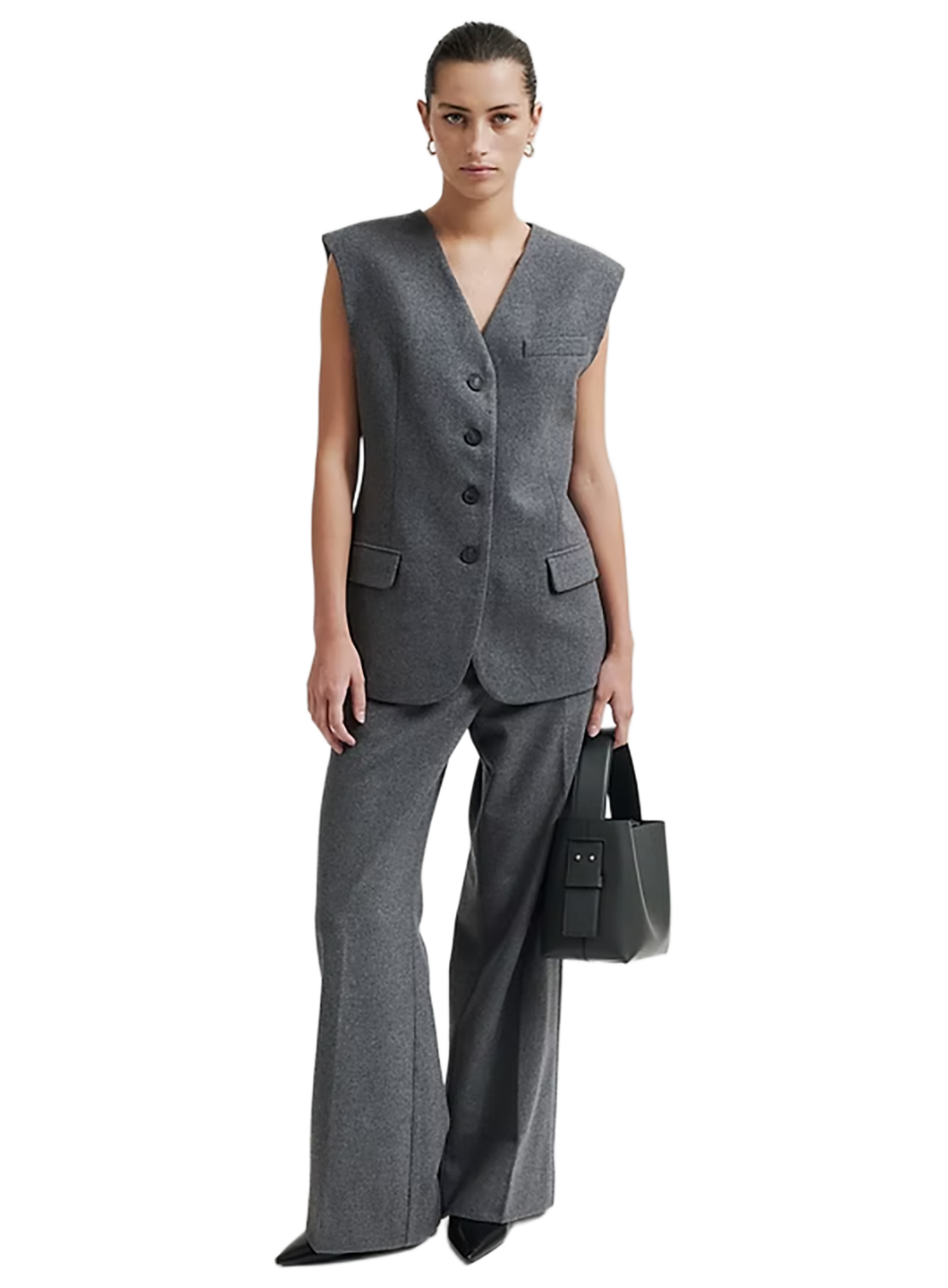 Second Female Grey Flannel Trousers