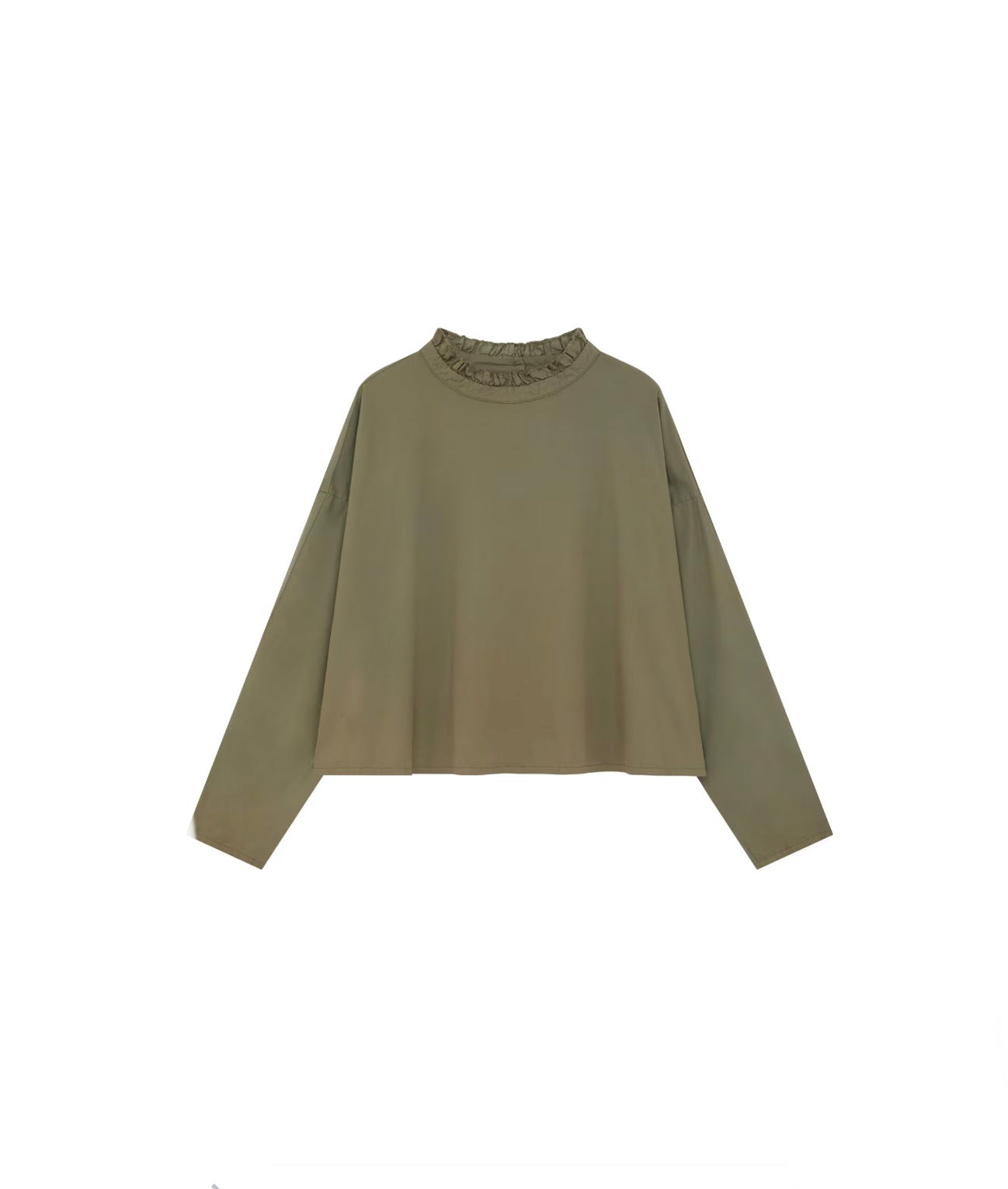 Plumo Oversized Green Blouse
