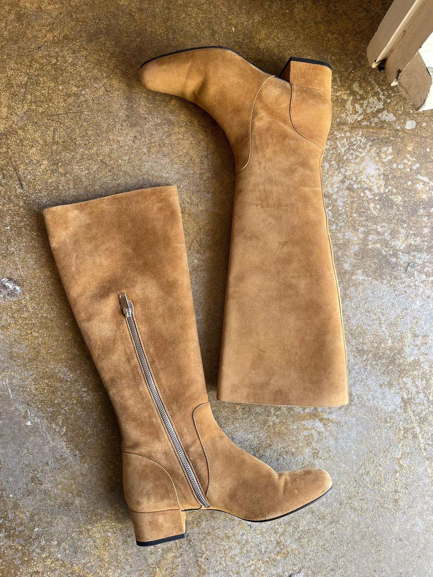 Saint Laurent Suede Boots