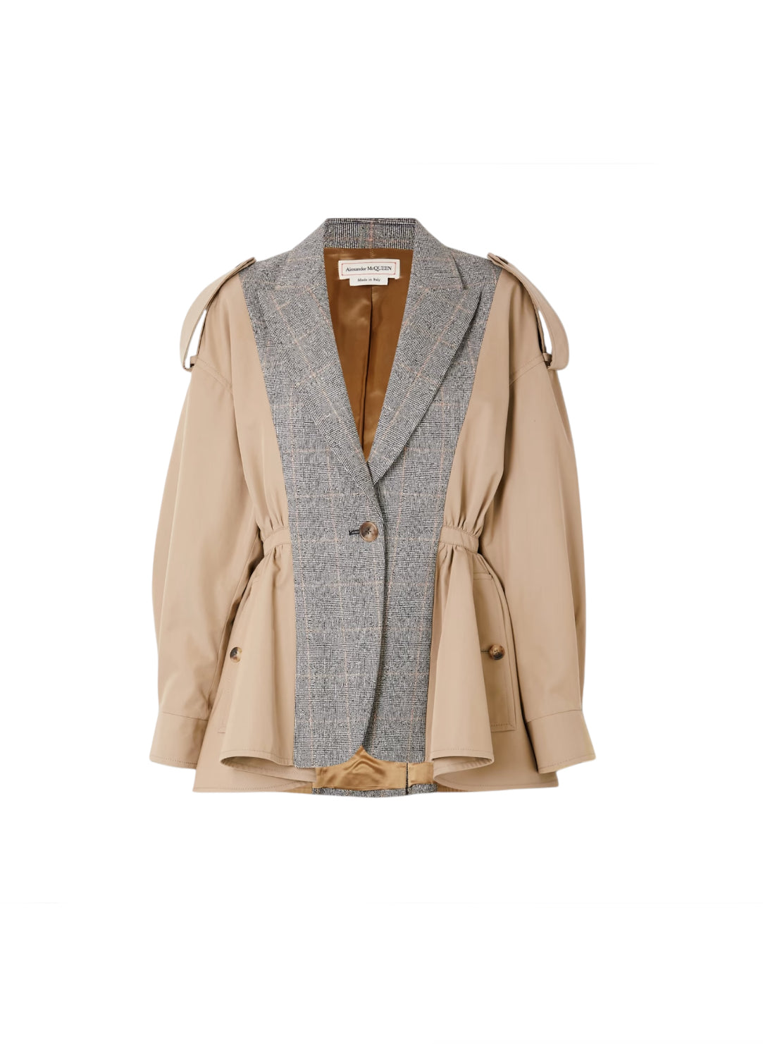 Alexander McQueen Prince of Wales Trench Jacket