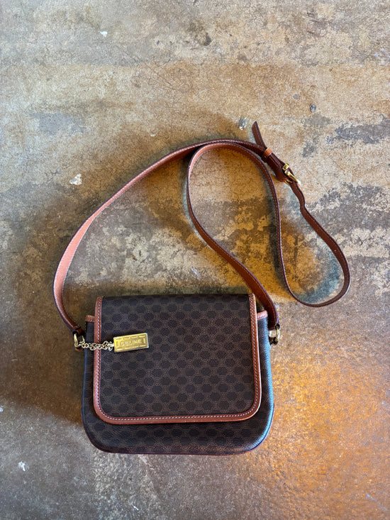 Vintage Celine Macadam Crossbody