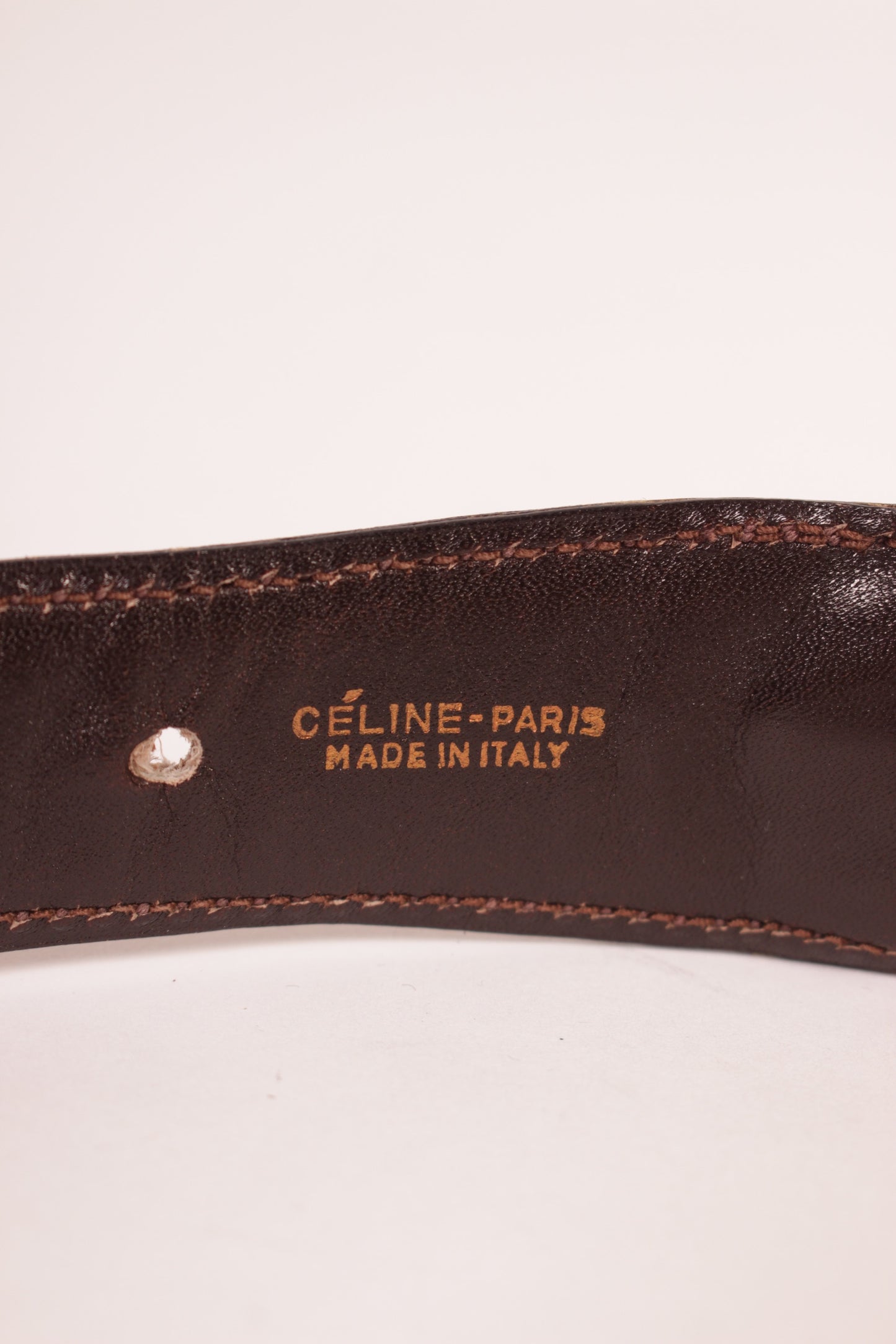 Vintage Celine Braided Belt