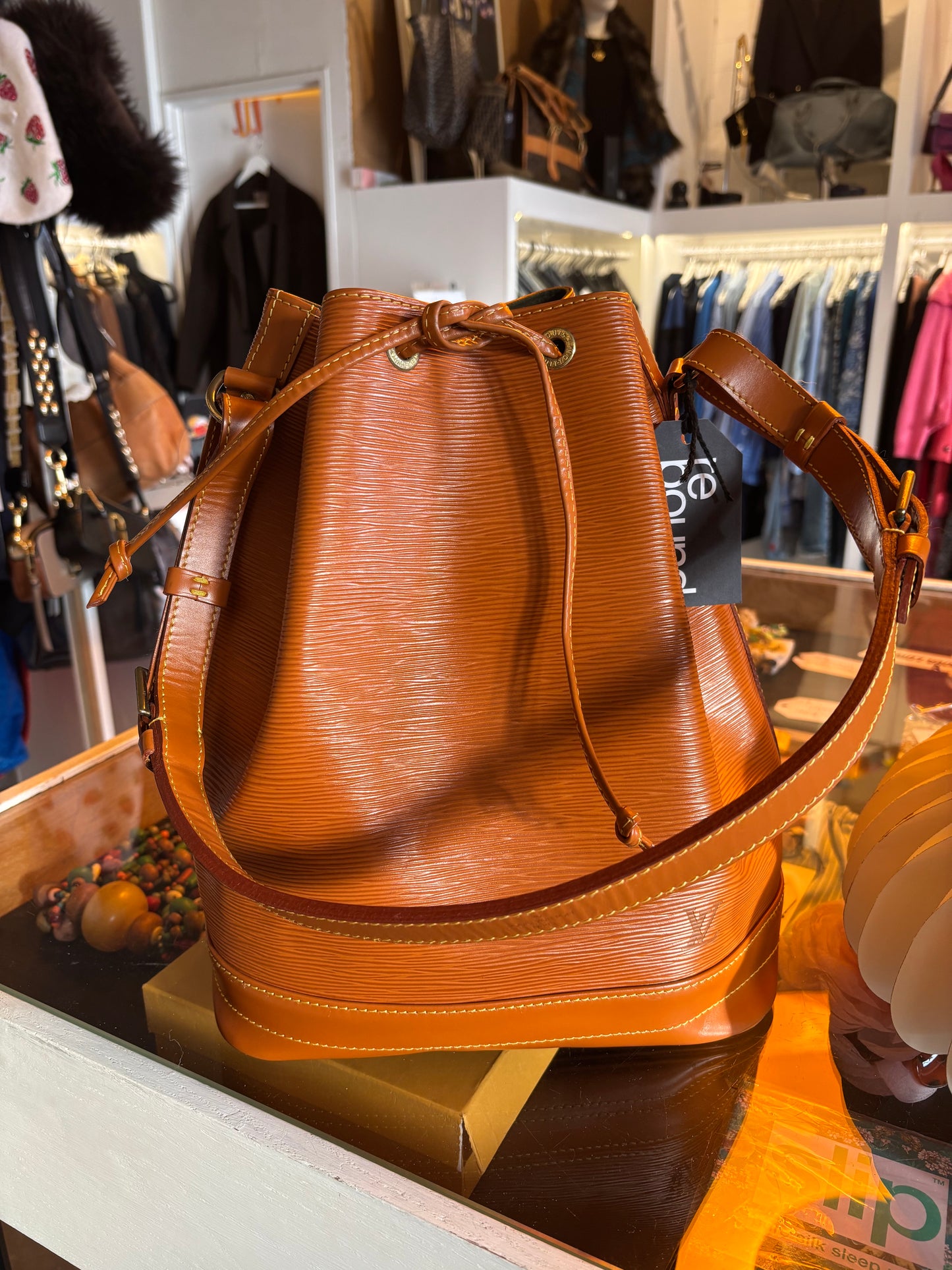 Louis Vuitton Noe Tan Bag