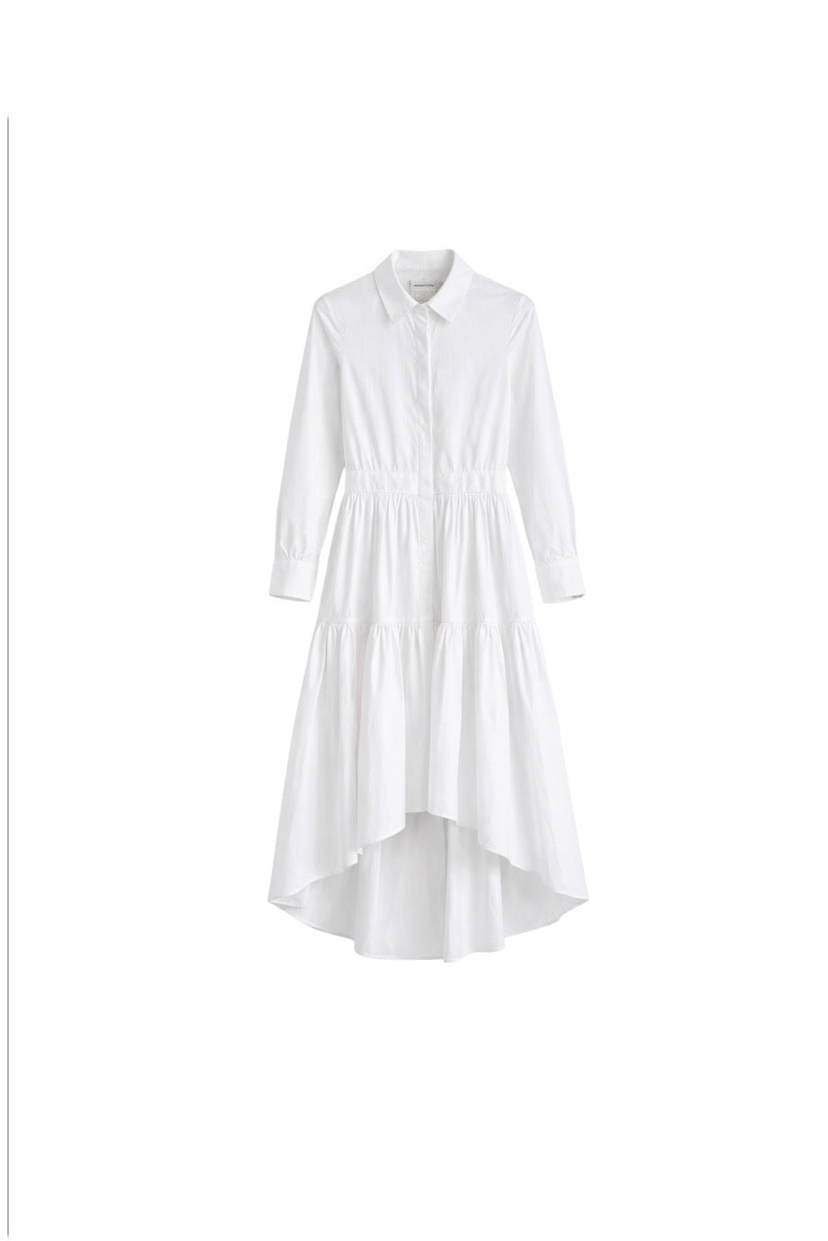 Alexander McQueen White Cotton Dress