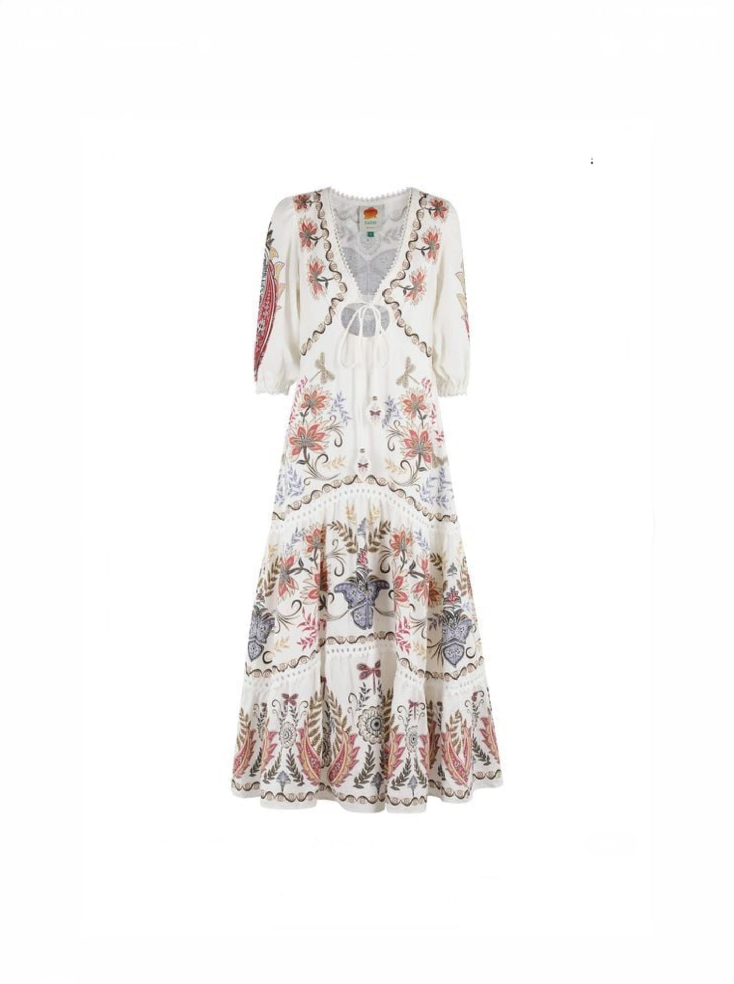 Farm Rio Boho Maxi Dress