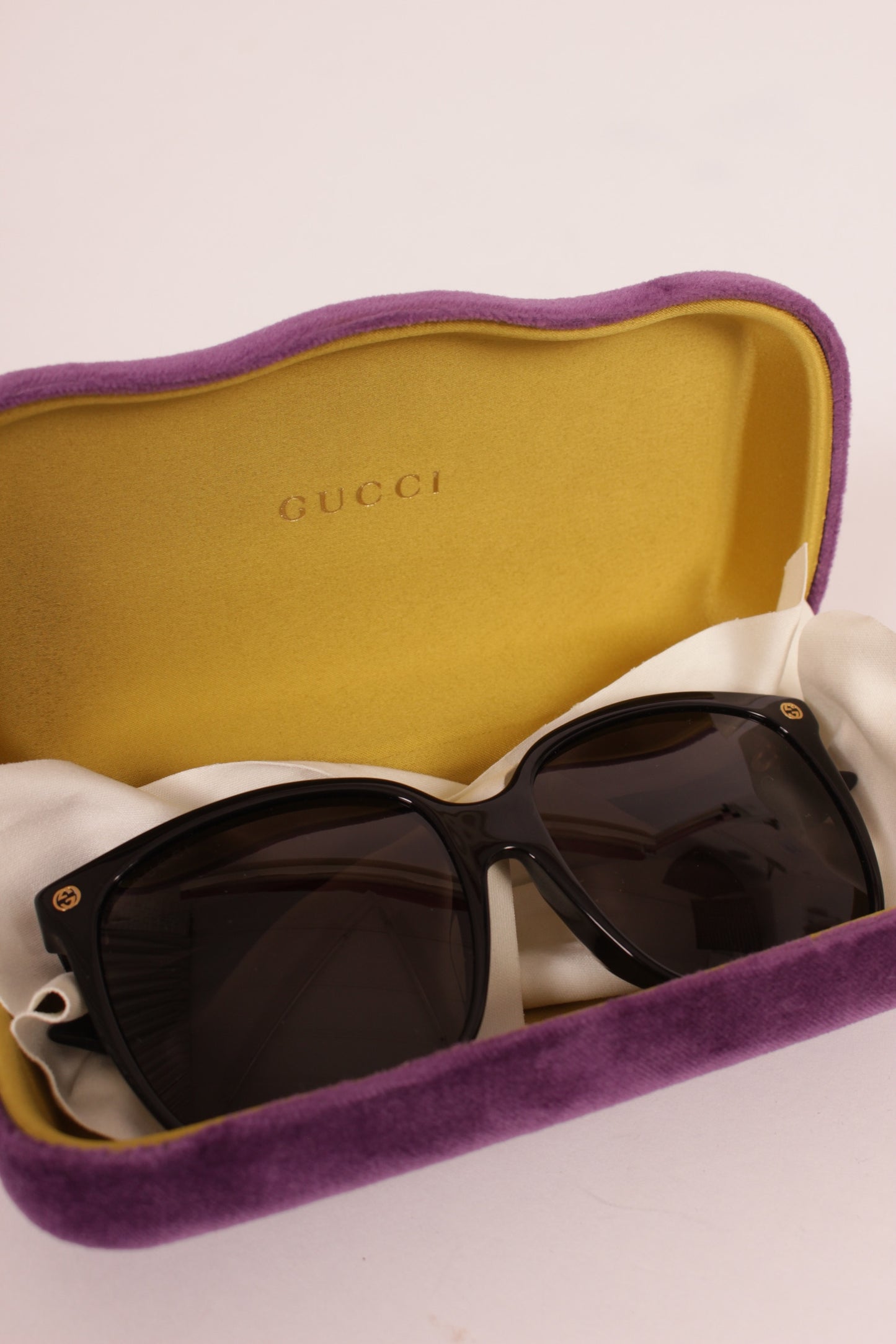 Gucci Bee Oversized Sunglasses