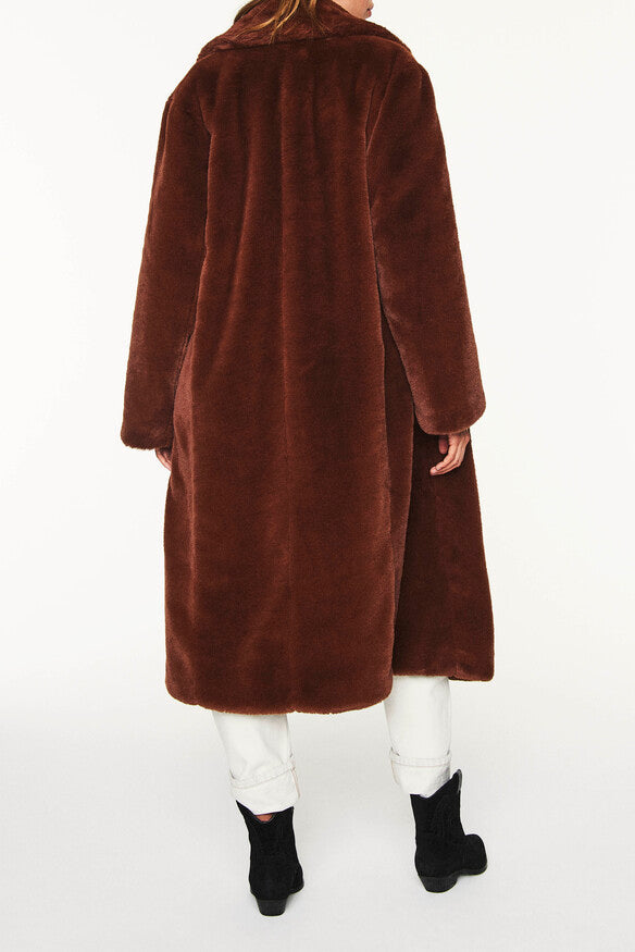 Ba&sh Faux Fur Coat